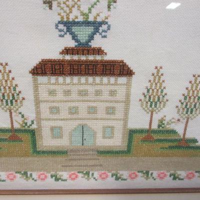 Lot 88 - Needlepoint School House - Letters & Numbers