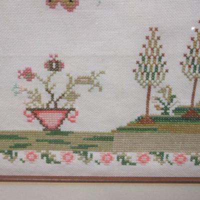 Lot 88 - Needlepoint School House - Letters & Numbers
