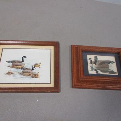 Lot 96 - Pair Of Geese Pictures