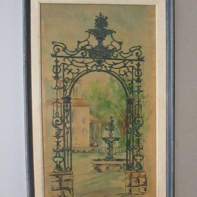 Lot 105 - Courtyard Picture