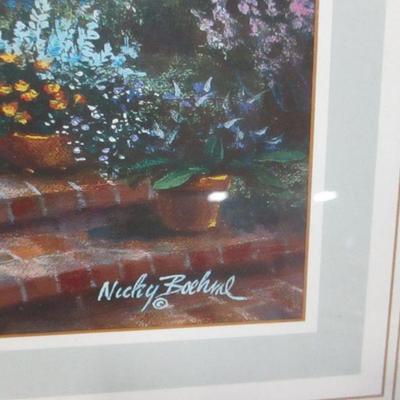 Lot 114 - Artist Signed Cottage Picture