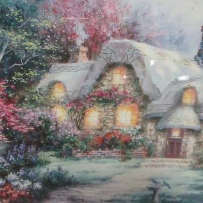 Lot 116 - Artist Signed Cottage Picture