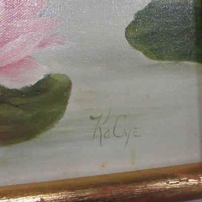 Lot 118 - Lily Pad Painting