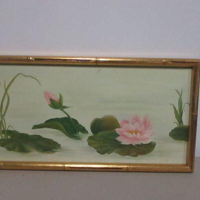 Lot 118 - Lily Pad Painting