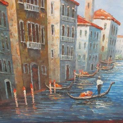 Lot 122 - Paris & Venice Paintings - Artist Signed