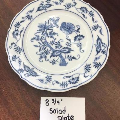 Blue Danube Scalloped Salad Plate