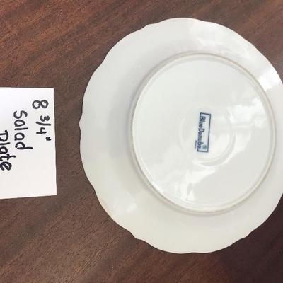 Blue Danube Scalloped Salad Plate