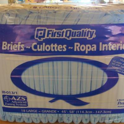 GR 140 - Lot #2 of Adult Size Large Briefs 