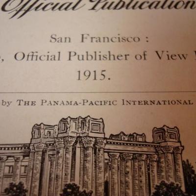 GR 161 - Vtg. Calif. Lot of Postcards & 1915 Panama Pacific Program
