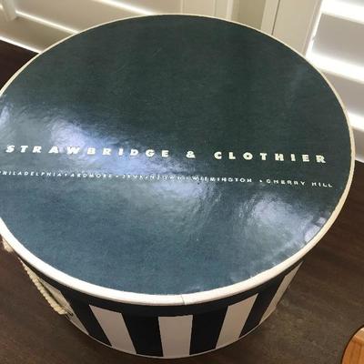 Vintage Strawbridge & Clothier Hat Box | EstateSales.org