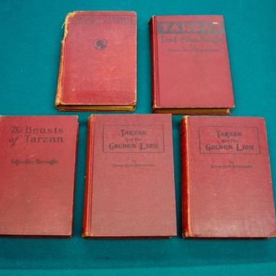 GR 173 - 10 Book Set - Edgar Rice Burrough Tarzan Series