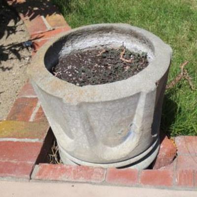P 109 - (2) Concrete Planters