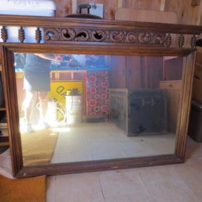 P 103 - Large Mirror 55" across x 42.5" tall 