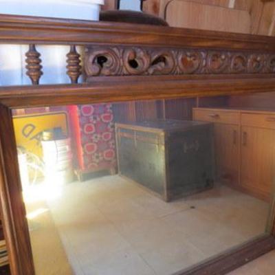 P 103 - Large Mirror 55" across x 42.5" tall 