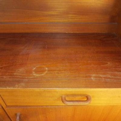 S 104 - Teak Wood Hutch 