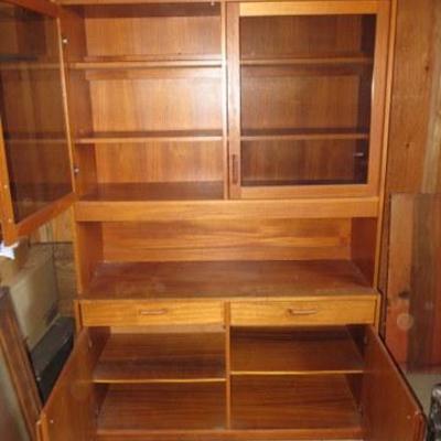 S 104 - Teak Wood Hutch 