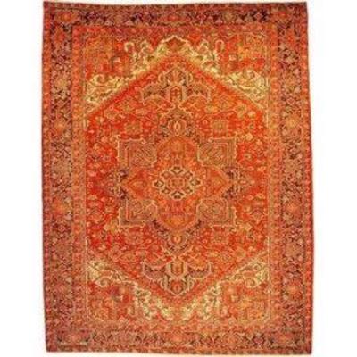 Persian Heriz  Rugs on different sizes and designs,  Made with 100% natural wool and Cotton, vegetable dyed and hand knotted .