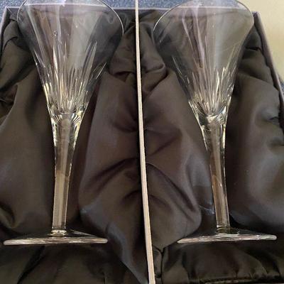 Glassware - Waterford Flutes (2)