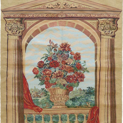 Fine quality, Oriental Tapestry, 5'5" X 3'6" on Perfect Conditions 
Retail Price= $2500
Below our cost Price = $599...
