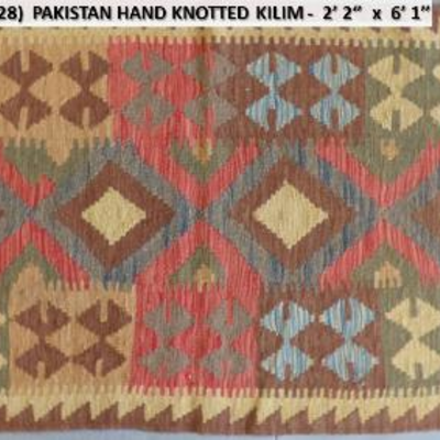 Fine quality, Pakistan Hand Knotted Kilims, 2'2" X 6'1",                              
on Perfect Conditions 
Retail...