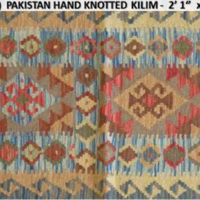 Fine quality, Pakistan Hand Knotted Kilims, 2'1" X 6'1",                              
on Perfect Conditions 
Retail...