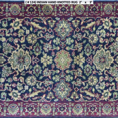 Fine quality,  Persian Hand Knotted Nain Fine Quality Wool & Silk  Rugs, 2'X 3'                       
on Perfect...