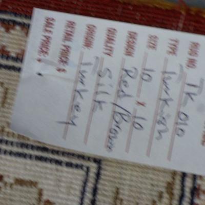 Turkish Silk 010, Hand Knotted Fine quality Turkish Silk Rug,
10' X 10' 
Excellent Conditions 

Retail Price= $9800
Below our...