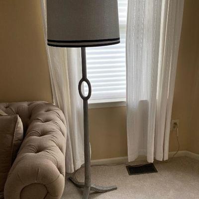Floor Lamp - Grey/Blk