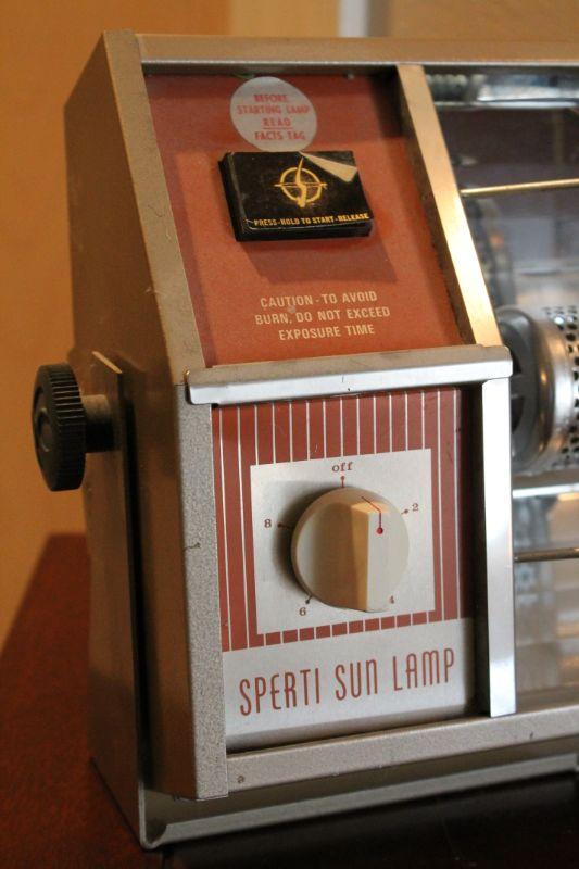 Sperti Vintage Suntan Lamp