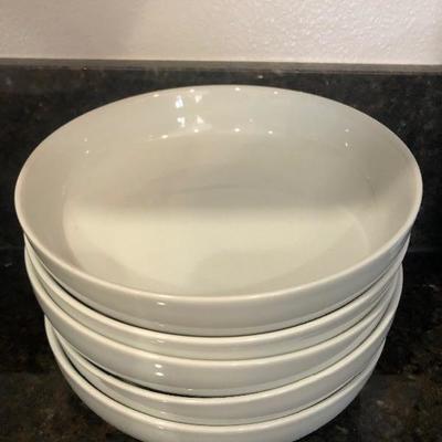 White bowls 