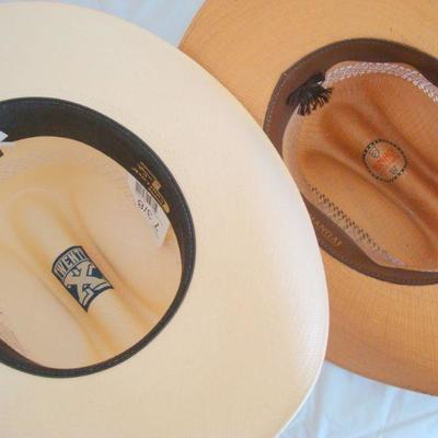 FC1 - Two Piece Vintage Cowboy Hat Lot 
