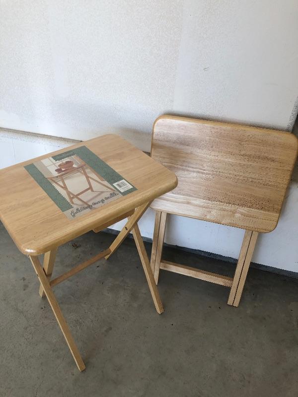 TV trays (2)