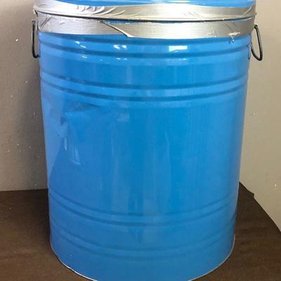 #12 Blue Metal Barrel 
