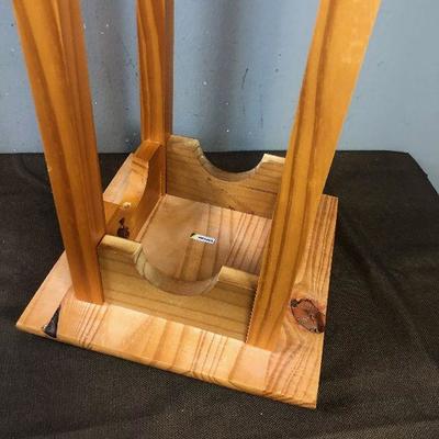 #13 Pedestal Pine Table 