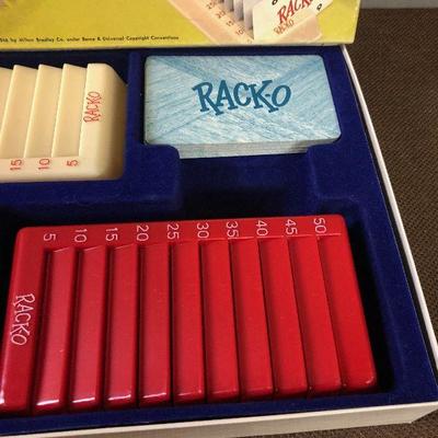 #60 Milton Bradley game RACK-O Game 