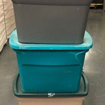#73 3 Large Size (18 to 20 Gallon) Totes