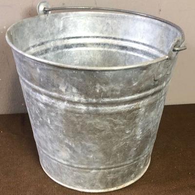 #94 Galvanized Bucket - 2 gallon 