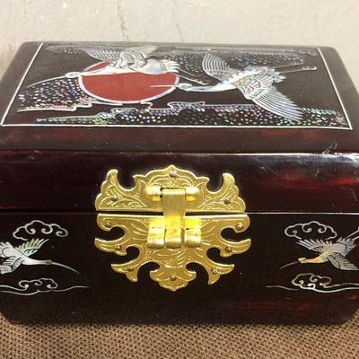 #109 Mother of Pearl Jewelry Box 
