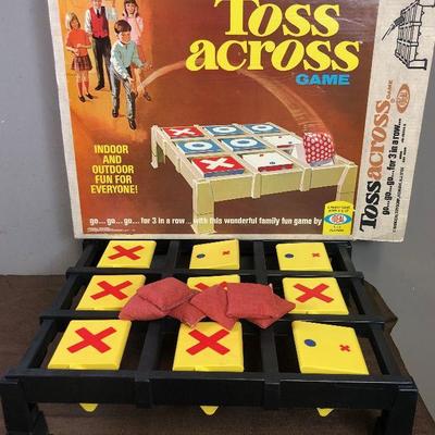 #140 Toss Across with 6 bean bags - game