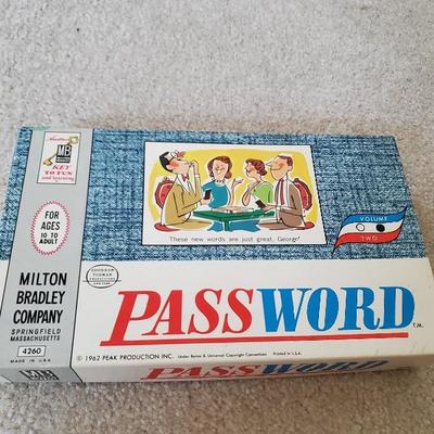 Vintage game Password 