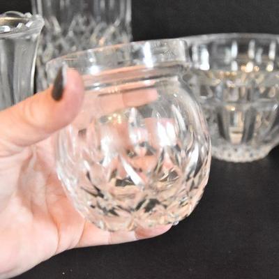 D Lot 43: Collection of Vintage Clear Glass #5