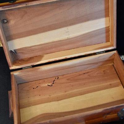 D Lot 56: Cedar Box Full of Ephemera