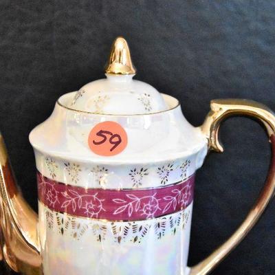 D Lot 59: Vintage China Tea Set