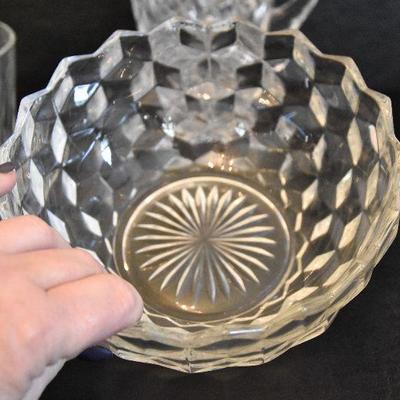 D Lot 60: Collection of Vintage Clear Glass #6