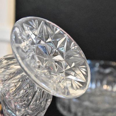 D Lot 60: Collection of Vintage Clear Glass #6