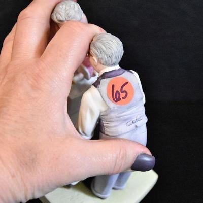 D Lot 65: Pair of Norman Rockwell Figurines