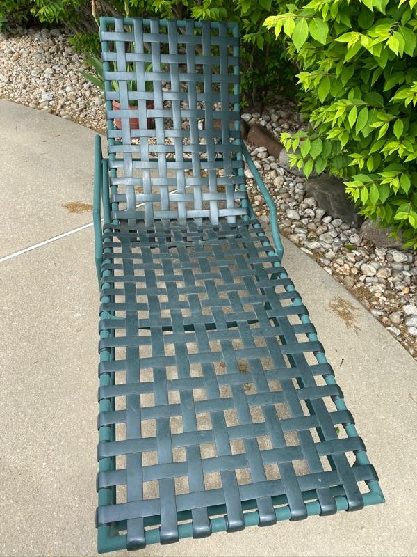 Green Lawn Chair