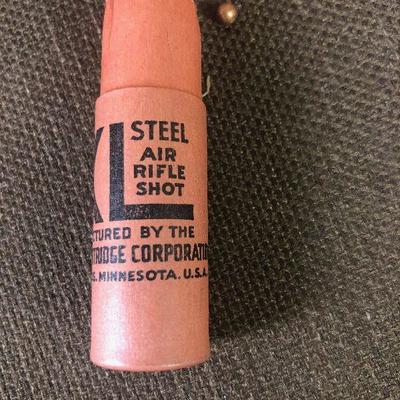 #161  VINTAGE FEDERAL Steel Air Rifle Shot 
