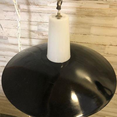 #221 Mid Century Modern Swag Lamp Complete