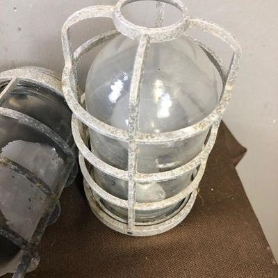 #223 Pair of Explosion Proof Cage Lights 